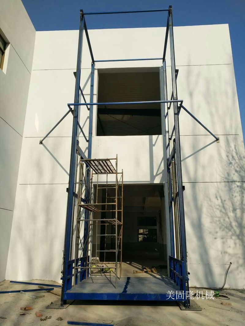淮北仓库专用导轨式升降货梯价格